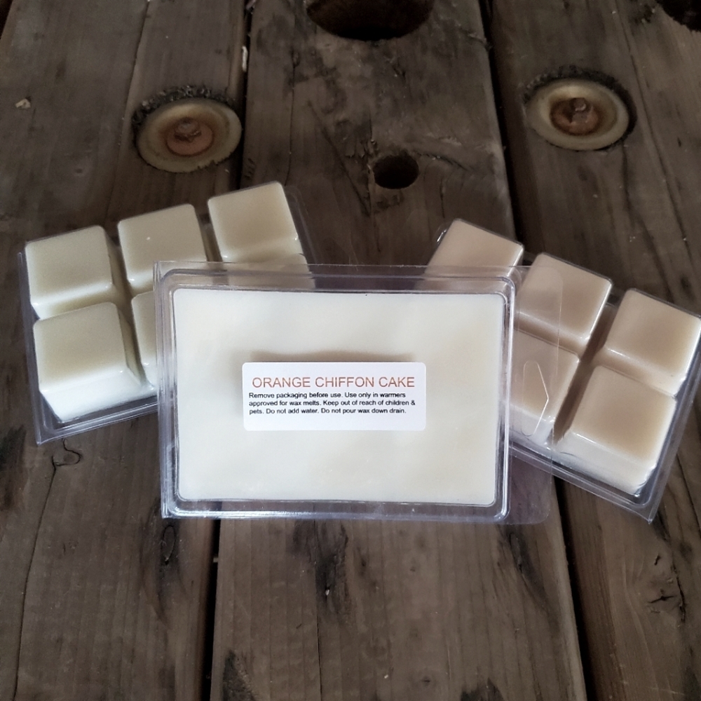 Orange chiffon cake soy wax melts